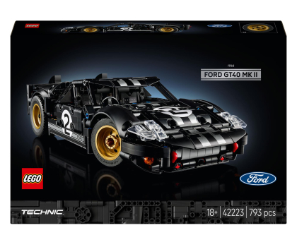 Klocki LEGO® LEGO TECHNIC 42223 Samochód wyścigowy 1966 ford gt40 mkii